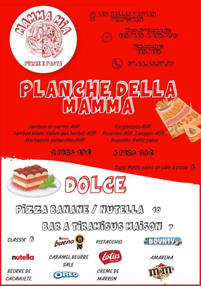 Mamma Mia / Pizzeria - Menu Image 1