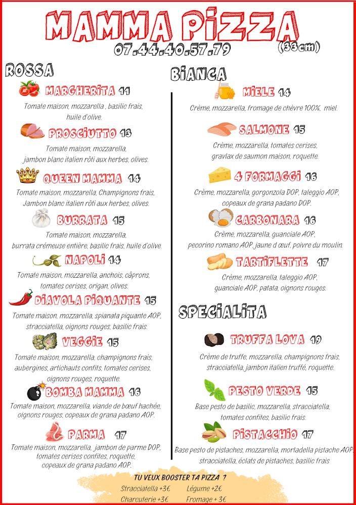 Mamma Mia / Pizzeria - Menu Image 3